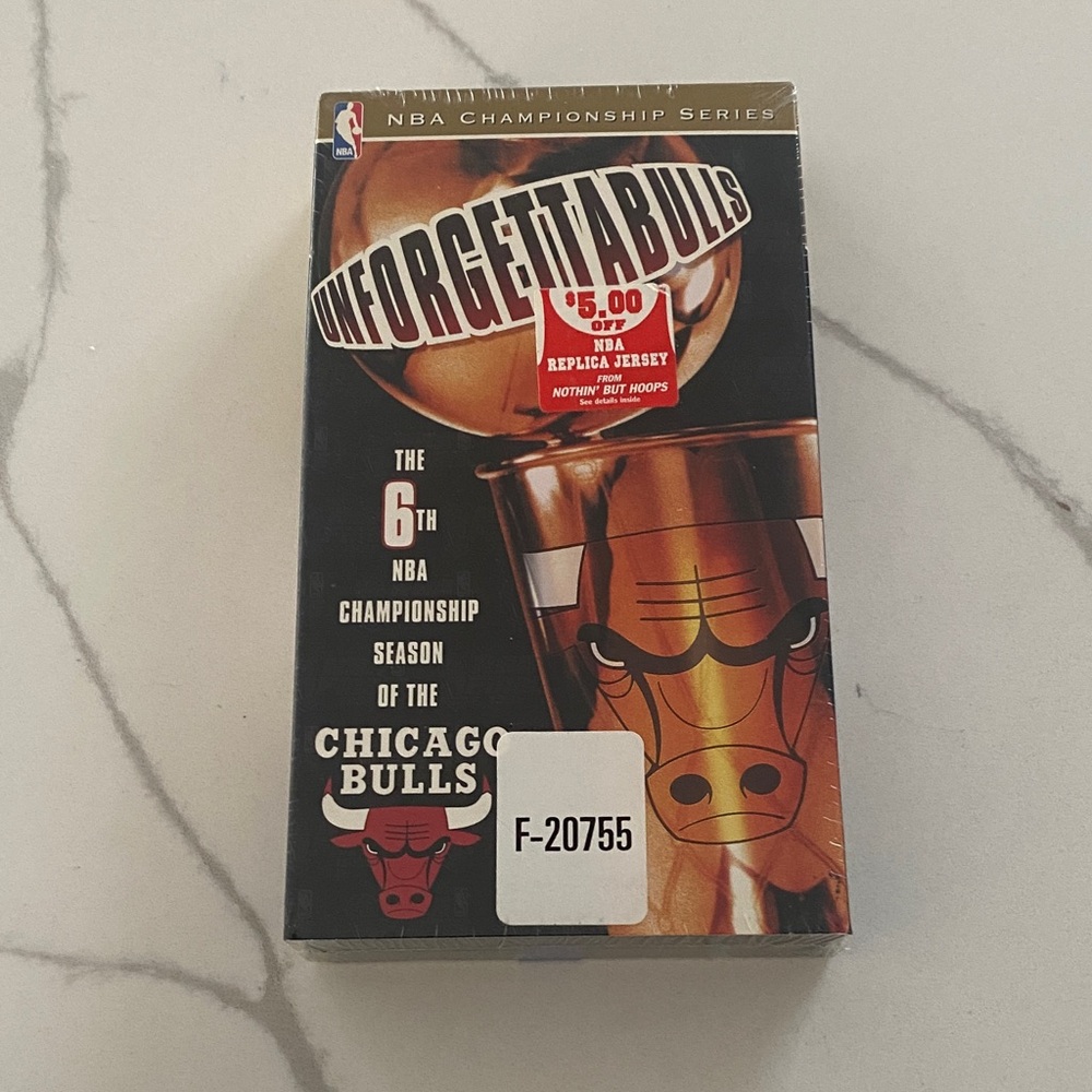 Unforgettable Bulls NBA Championship Series VHS